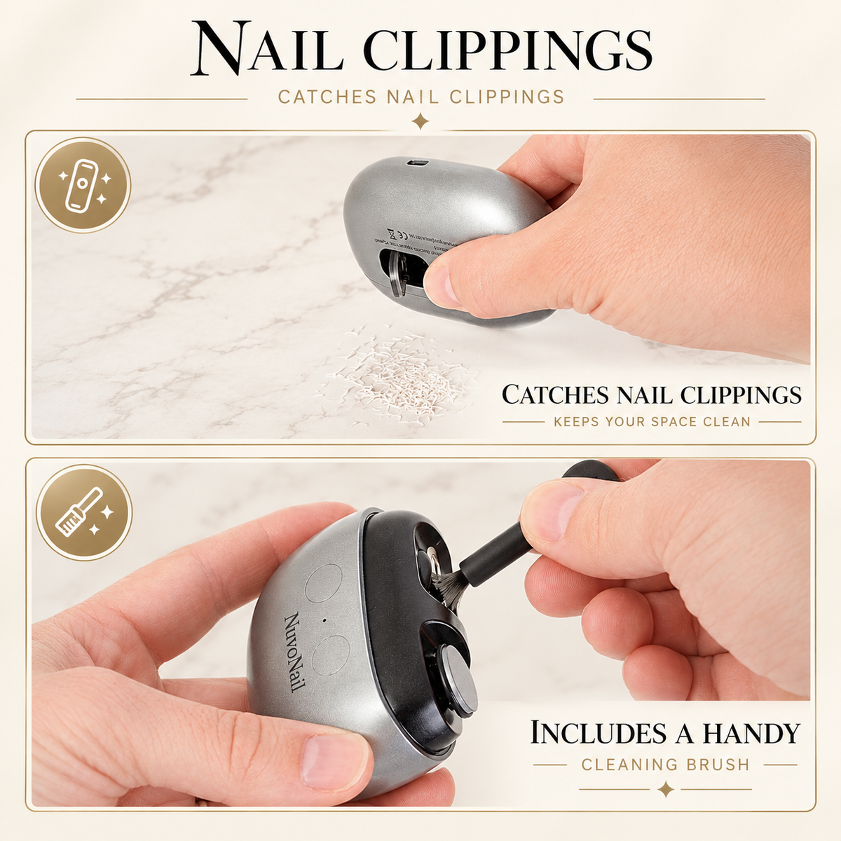 Elektrische nagelknipper